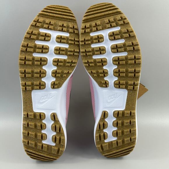 Nike Roshe Golf Next Nature Men Size 10 Pink White Gum Spikeless Golf Shoes NEW - Picture 5 of 6